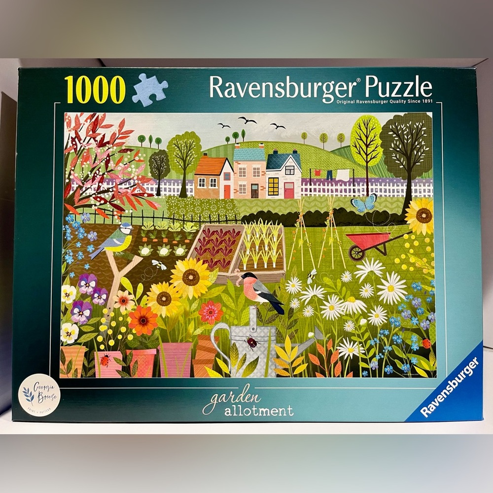 Ravensburger Garden Allotment 1000 Pieces Puzzle NEW & SEALED
